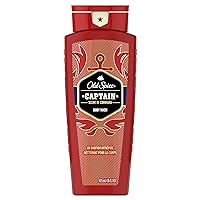 Old Spice Red Collection Captain Scent Body Wash for Men, 16 Oz, 16 Oz