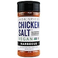 JADA Spices Chicken Salt Spice and Seasoning - BBQ Flavor - Sweet and Smoky - Vegan - Perfect for Cooking, BBQ, Grilling, Rubs, Popcorn and more - Preservative & Additive Free