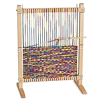Wooden Multi-Craft Weaving Loom (Arts & Crafts, Extra-Large Frame, Frustration-Free Packaging)