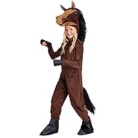 Horse Costume for Kids Child Horse Outfit with Hood