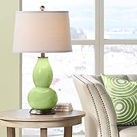 Color + Plus Lime Rickey Double Gourd Table Lamp