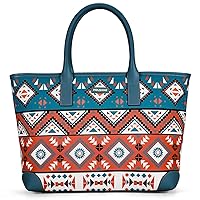 molshine Canvas Colorful Handbags, Bohemia Hobo Bag, Unique Pattern Design Crossbody Bag for Women Ladies DLK0017