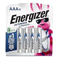 Energizer AAA Batteries, Triple A Lithium, 4 Count