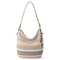 The Sak Sequoia Hobo Bag - Hand Crochet Large Women's Purse for Everyday & Travel - Durable Handbag & Tote With Zipper Pocket