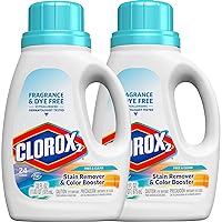 Clorox 2 Liquid Concentrated Color Safe Bleach - Free & Clear - 33 oz - 2 pk/ package may vary
