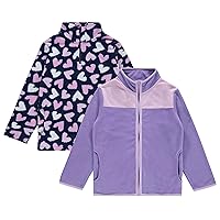 BTween Girls Cozy Fleece Jackets for Kids - Warm and Cute Winter Wear