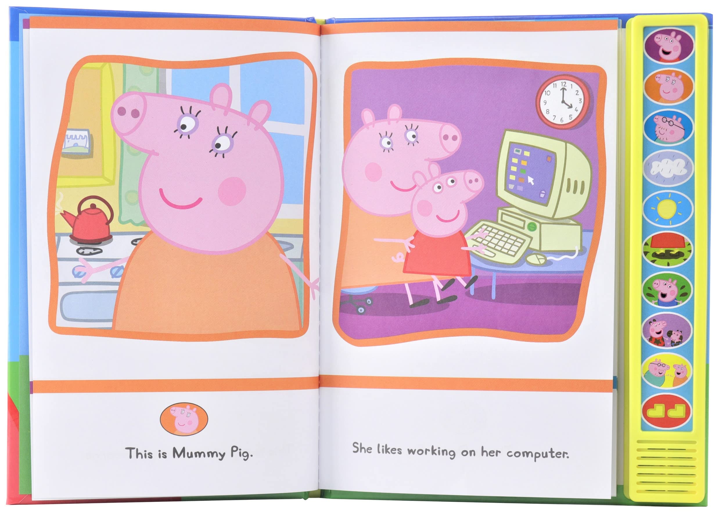 Peppa Pig I'm Ready to Read Sound Book - PI Kids (Play-A-Sound)