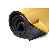 by Big UGGLY Foam Multiple Use, Auto Boat RV Insulation Roll, Medium Density Foam Padding with Adhesive, 60” x 16” x 1/2