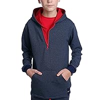 Boys Sweater Hood mottled 30364