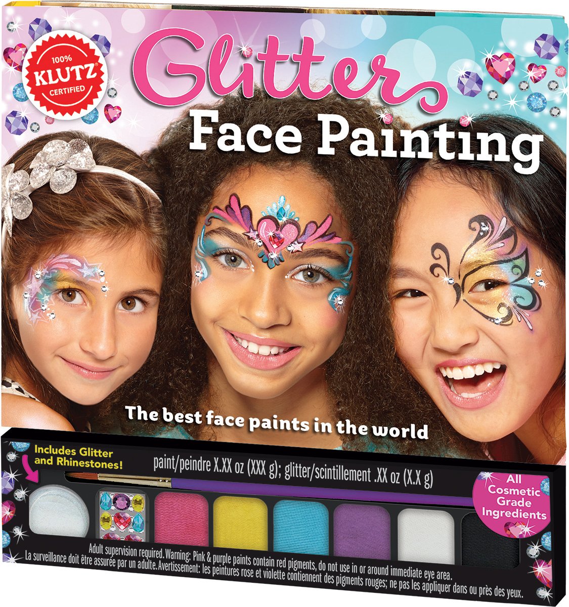 KLUTZ Glitter Face Painting Toy Medium