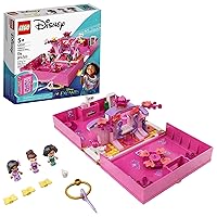 LEGO Disney Encanto Isabela’s Magical Door 43201 Building Kit; A Great Construction Toy for Independent Play, with Butterflies, Bird and Memorable Characters in a Foldable Flower Room (114 Pieces)