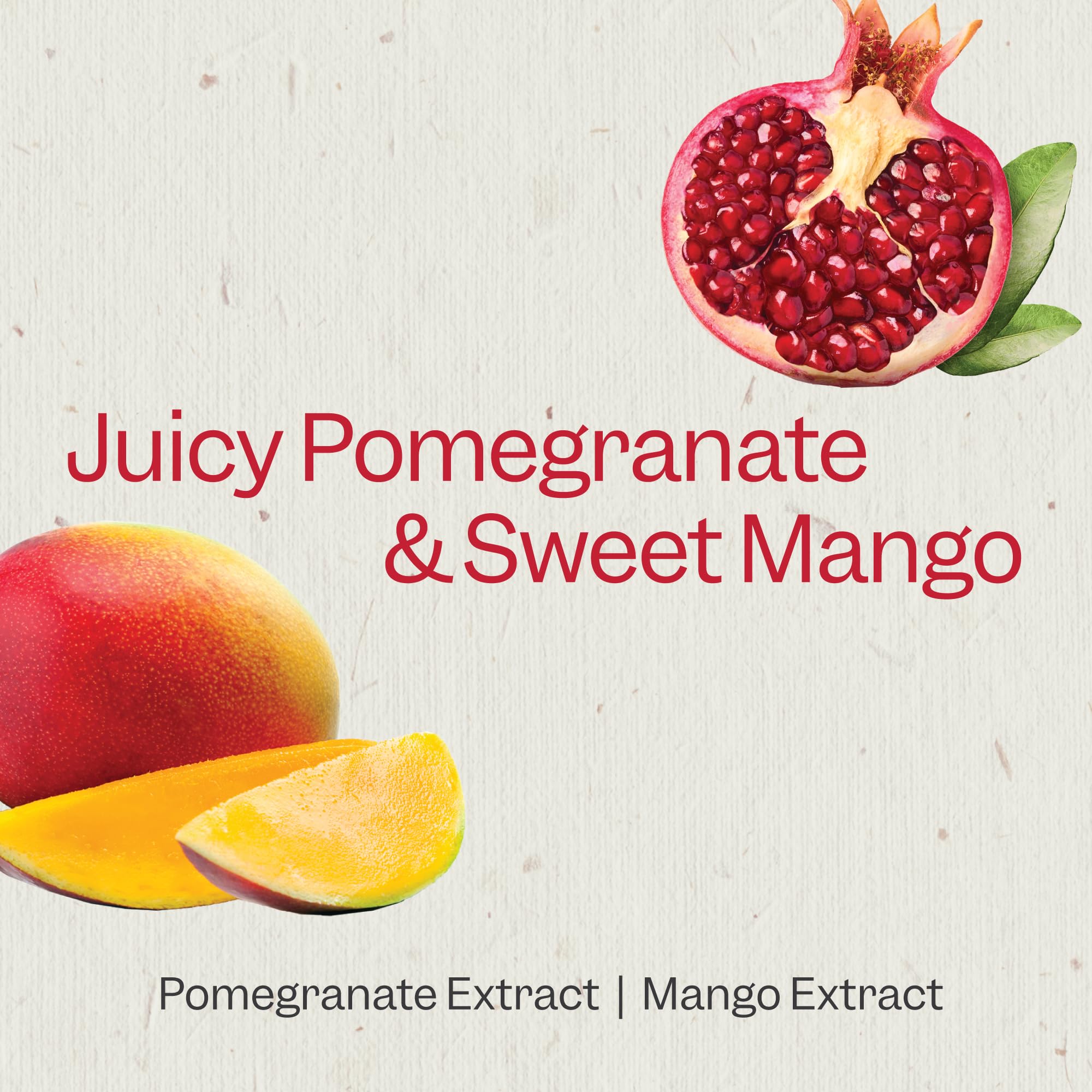 Renpure Pomegranate & Mango Body Wash 2-Pack, 24oz