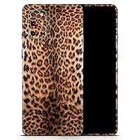Mirrored Leopard Hide - Full-Body Cover Wrap Decal Skin-Kit Compatible with The OnePlus ONE (Full-Body, Screen Trim & Back Glass Skin)