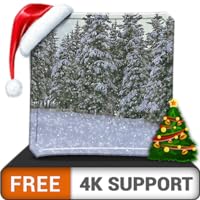 FREE Heavy Snowfall HD - Decorate your room with Beautiful Scenery on your HDR 4K TV, 8K TV and Fire Devices as a wallpaper, Decoration for Christmas Holidays, Theme for Mediation & Peace