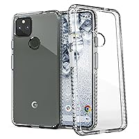 Crave Clear Guard for Pixel 5a Case, Shockproof Case for Google Pixel 5a 5G - Clear