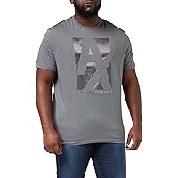 A｜X ARMANI EXCHANGE Men's Silky Large Logo T-Shirt