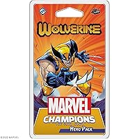 Marvel Champions The Card Game Wolverine HERO PACK - Superhero Strategy Game, Cooperative Game for Kids and Adults, Ages 14+, 1-4 Players, 45-90 Minute Playtime, Made by Fantasy Flight Games