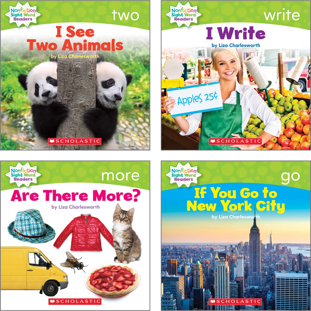 Nonfiction Sight Word Readers: Guided Reading Level C (Parent Pack): Teaches 25 Key Sight Words to Help Your Child Soar as a Reader