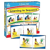 Carson Dellosa Education Carson Dellosa Learning to Sequence Pre-Reading Puzzle Game Set for Kids, Preschool Learning Activity, Storytelling Game for Classroom and Homeschool (42 pc), 9