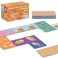 boppi Picture Dominos Game for Toddlers - Dinosaurs Dominoes