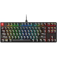 Glorious GMMK Modular Mechanical Gaming Keyboard - TENKEYLESS (87 Key) - RGB LED Backlit, Brown Switches, Hot Swap Switches (GMMK-TKL-BRN) (Renewed)