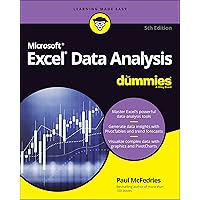 Excel Data Analysis For Dummies (For Dummies (Computer/Tech)) Excel Data Analysis For Dummies (For Dummies (Computer/Tech)) Paperback Kindle