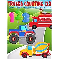 Trucks Counting 123 - Learn To Count from 1 to 10 Video For Children