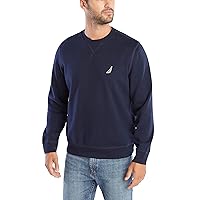 Nautica Men's Basic Crew Neck Fleece Sweatshirt
