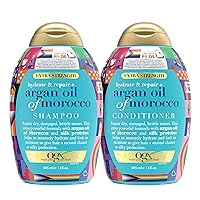 Argan Oil of Morocco Extra Strength Shampoo & Conditioner, 2 Pack