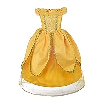 Dressy Daisy Girls Princess Dress Up Costumes Halloween Fancy Party Dress Golden Trimmed