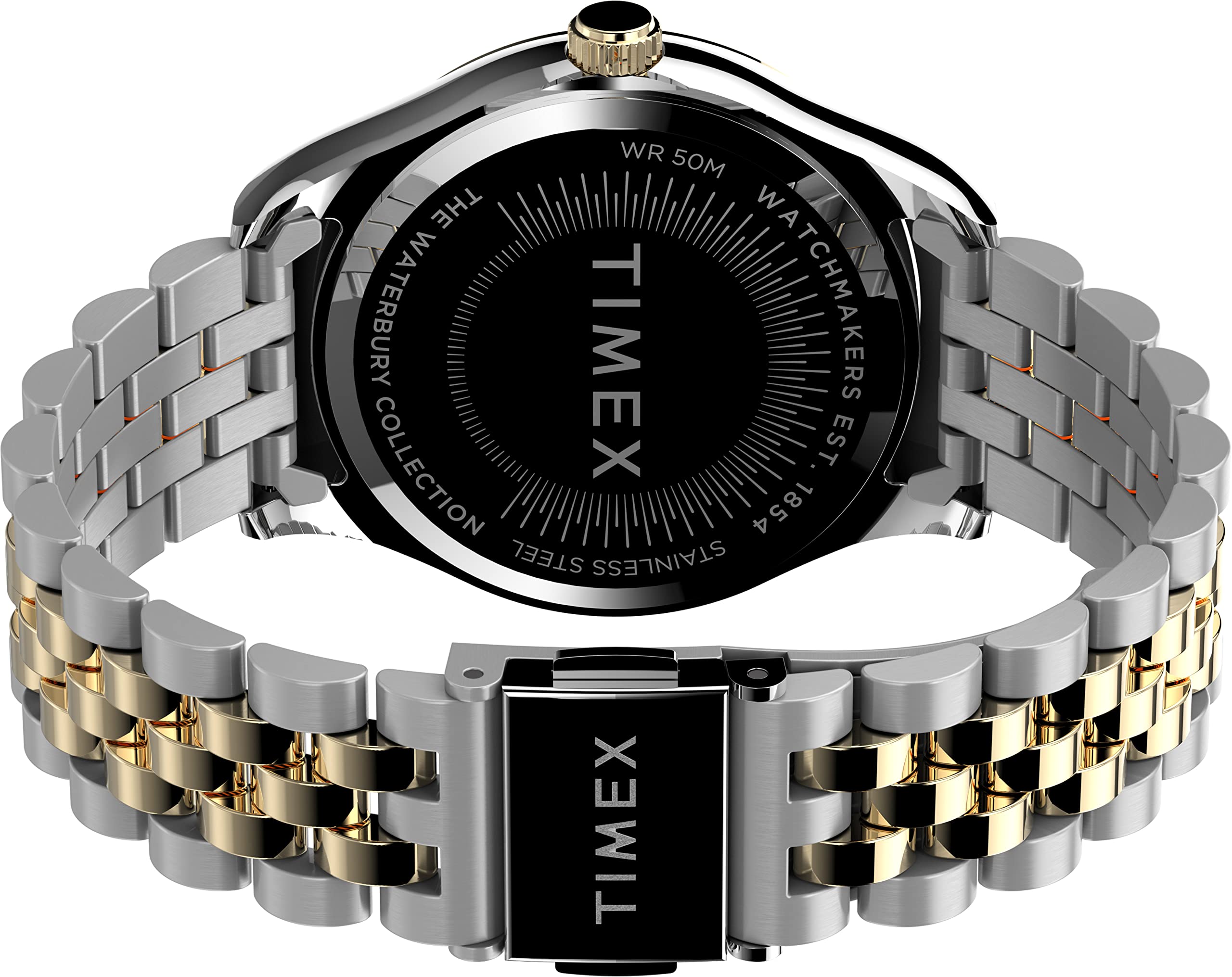 Timex Women's Peanuts x Waterbury Legacy Watch - Silver-Tone Bracelet Pink Dial Silver-Tone Case