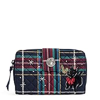 Vera Bradley Women's Cotton Turnlock Wallet With RFID Protection, Scottie Dog - Recycled Cotton, One Size