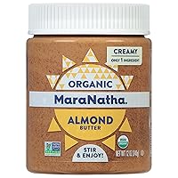 Maranatha Organic Creamy Roasted Almond Butter Spread 12 Ounce