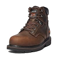 Timberland PRO Men's Pit Boss 6 Inch Steel Safety Toe Industrial Work Boot