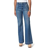 Women's Bay High Rise Trouser Flare Jean