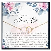 in Loving Memory of Cat Gift for Cat Memorial Gift for Cat Passing Away Gift Pet Memorial Bracelet Sympathy Gifts Memorial Jewelry Loss of Cat Gift Remembrance Bracelet