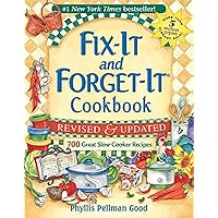 Fix-It and Forget-It Revised and Updated: 700 Great Slow Cooker Recipes Fix-It and Forget-It Revised and Updated: 700 Great Slow Cooker Recipes Paperback Kindle Spiral-bound Hardcover Plastic Comb