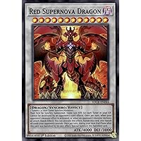 Red Supernova Dragon - SDCK-EN044 - Super Rare - 1st Edition