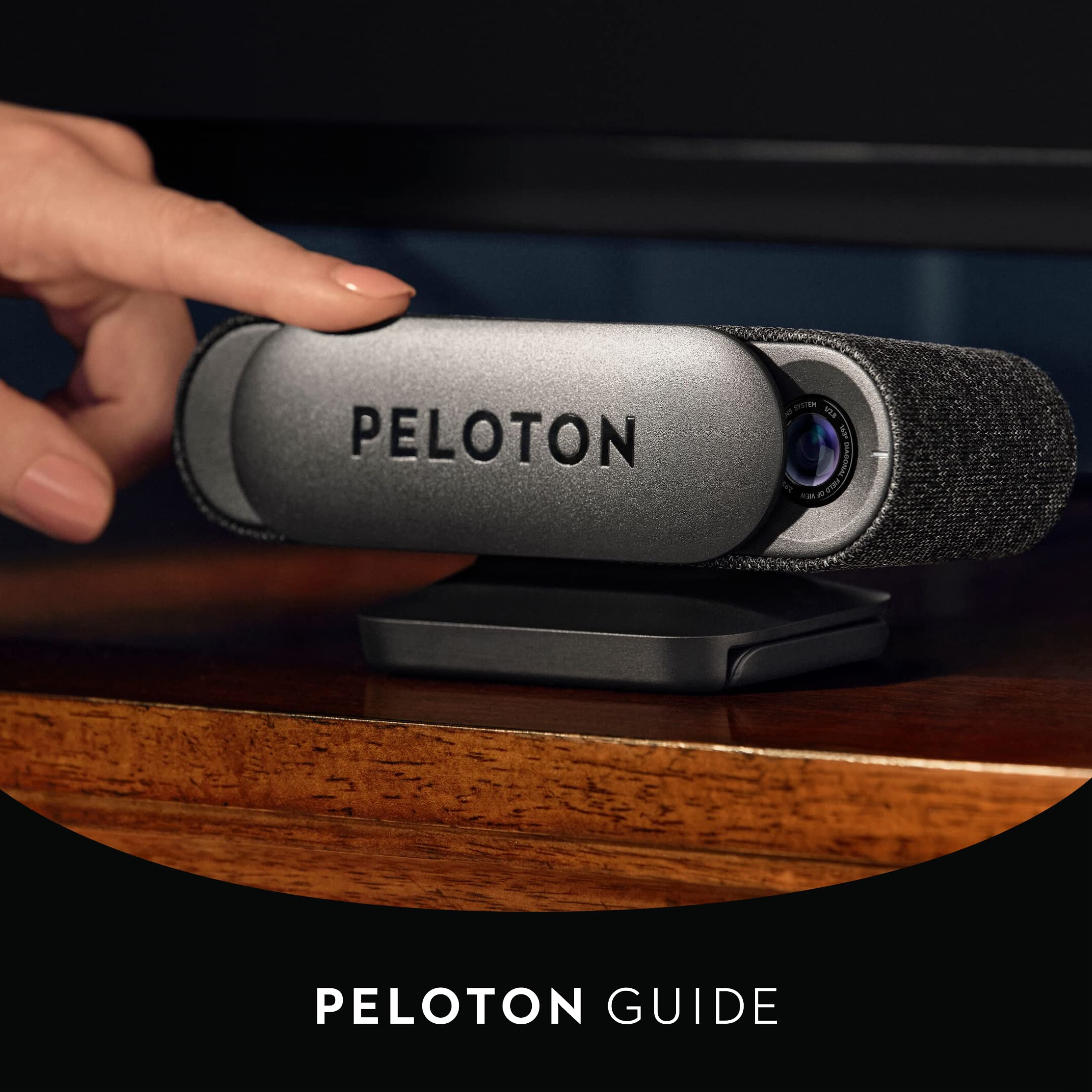 Peloton Guide AI-Powered Personal Strength Training Device For Your TV, with Built-In Camera Technology, World-Class Instructors, and Motivating Training Features,Black