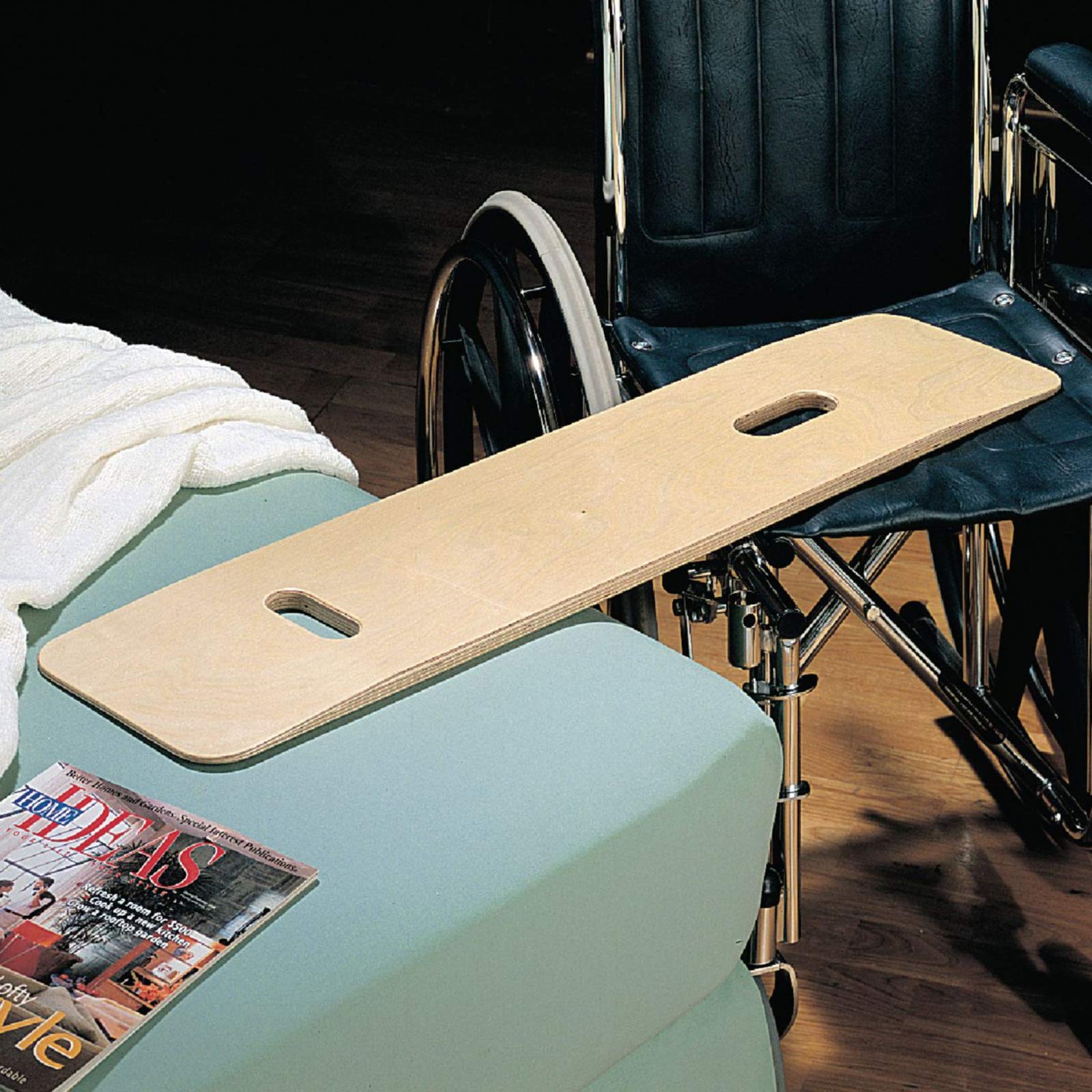 Sammons Preston Bariatric Transfer Board for Wheelchair Users, Sliding Board with Handles, 35
