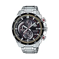 Casio Men's EQS-600DB-1A4UEF Edifice Analog Display Quartz Silver Watch
