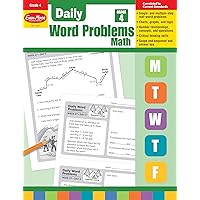 Evan-Moor Daily Word Problems, Grade 4, Homeschooling & Classroom Resource Workbook, Problem-Solving Real Life Math Skills, Reproducible Worksheet ... Graphs, Charts (Daily Word Problems Math) Evan-Moor Daily Word Problems, Grade 4, Homeschooling & Classroom Resource Workbook, Problem-Solving Real Life Math Skills, Reproducible Worksheet ... Graphs, Charts (Daily Word Problems Math) Paperback