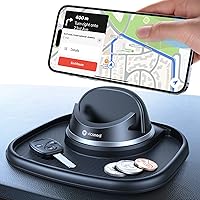 VICSEED 2023 Upgraded Dashboard Phone Holder [No.1 Stable, Never Slip& Fall] Reusable Silicone Mount for Car Dash Anti-Slip Pad Mat Fit iPhone 14 Pro Max All Phones