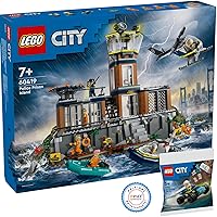 Lego City Set: 60419 Police Station on Prison Island & 30664 Police Off-Road Buggy