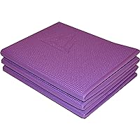 YoFoMat - Ultra Thick Best Foldable Yoga Mat with Travel Bag, Extra Long 72-Inch, Free From Phthalates & Latex
