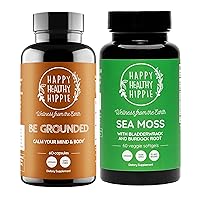 Happy Healthy Hippie Sea Moss Superfood Capsules & Be Grounded