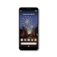 Pixel 3a with 64GB Memory Cell Phone (Unlocked) - Clearly White