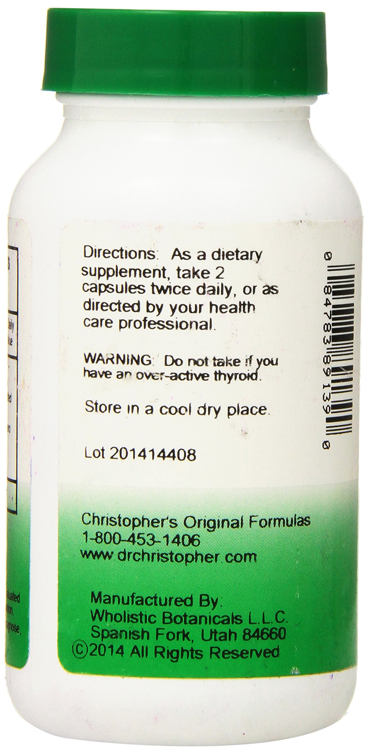 Dr Christopher's Formula Dr Christopher's Formula Herbal Thyroid, 100 Count