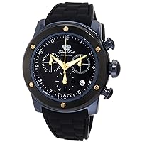 Women's GR50112 Aqua Rock Chronograph Black Dial Silicone Watch