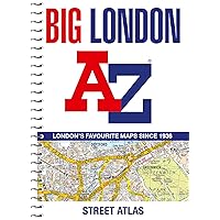 Big London A-Z Street Atlas Big London A-Z Street Atlas Spiral-bound